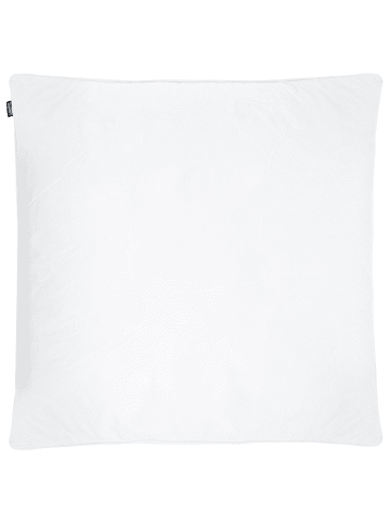 Beliani Kissen FELDBERG in Weiß - (W) 80 x (H) 11 x (L) 80 cm