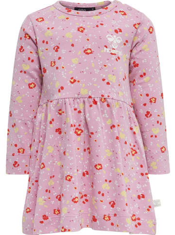 Hummel Kinder-Maxikleid "Mira Dress Longsleeve" in Lila