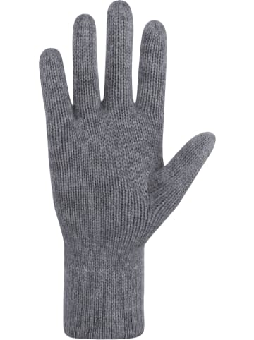 Normani Outdoor Sports Damen Merino Strick-Fingerhandschuhe Anula in Grau