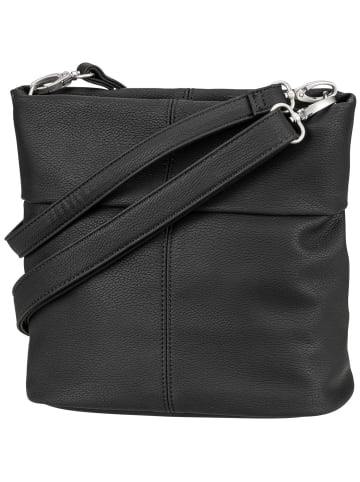Zwei Beuteltasche Mademoiselle M8 in Nubuk/Black