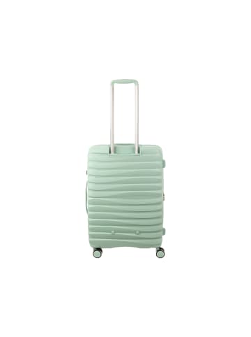 Franky PP18 Trolley Hartschalenkoffer Spinner Gr. M inkl. Dehnfalte mint