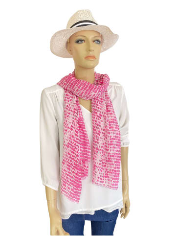 collezione alessandro Schal " Laurine " in pink