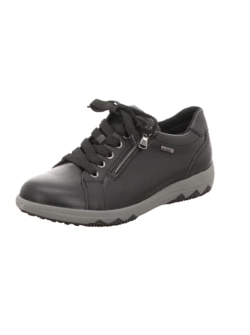 WALDLÄUFER Schnürschuh bequem in schwarz