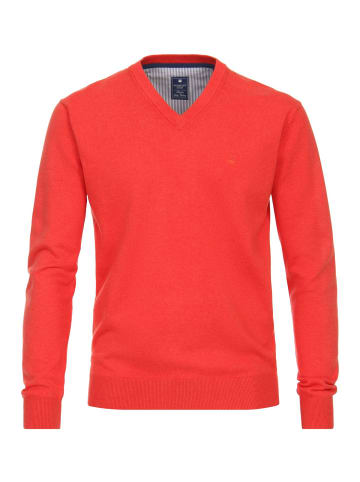 Redmond V-Ausschnitt Pullover in rot