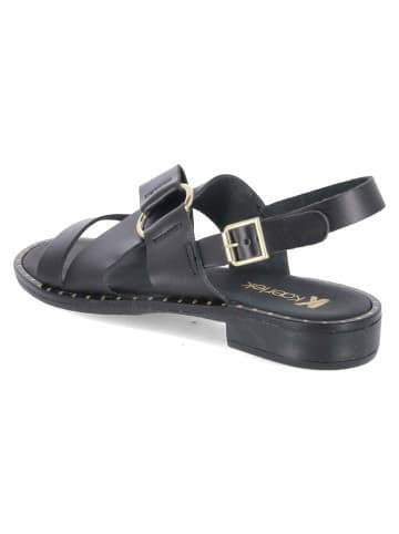 Kaerlek Sandalette in schwarz
