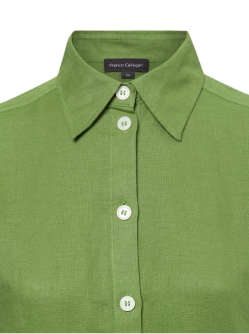 Franco Callegari Bluse Gudrun in erbse