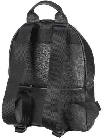 Mandarina Duck Rucksack / Backpack Mellow Leather Backpack FZT46 in Nero