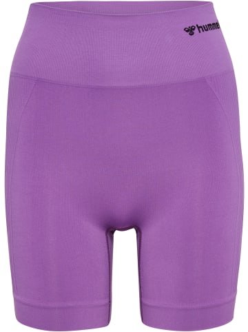 Hummel Hummel Kurze Hose Hmltif Yoga Damen Dehnbarem Atmungsaktiv Schnelltrocknend Nahtlosen in DEWBERRY