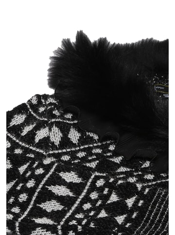 faina Damen Strickjacke in Schwarz