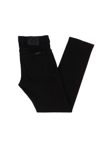 ALBERTO Slim Fit Jeans in schwarz
