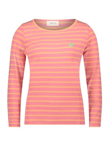 CARTOON Ringelshirt in Rosa