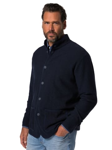 JP1880 Strickjacke in navy blau