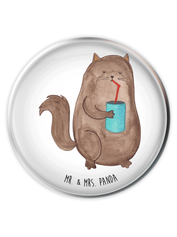 Mr. & Mrs. Panda Stöpsel Katze Dose ohne Spruch in Weiß