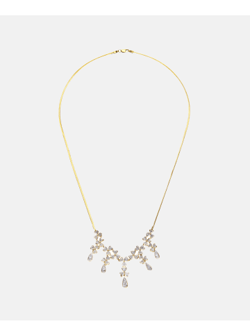 Diamant L'éternel Halskette aus 375 Gelbgold mit Diamant