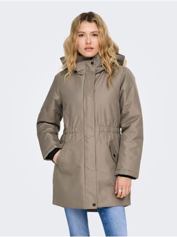 ONLY Langer Parka in Walnut