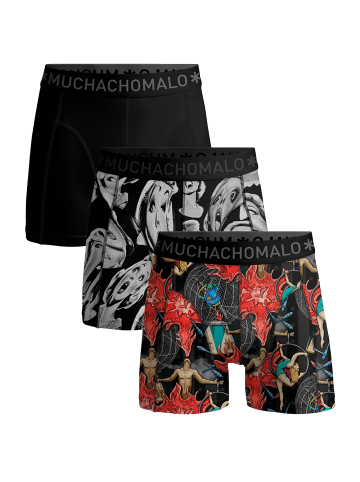 Muchachomalo 3er-Set: Boxershort in Mehrfarbig - für Herren