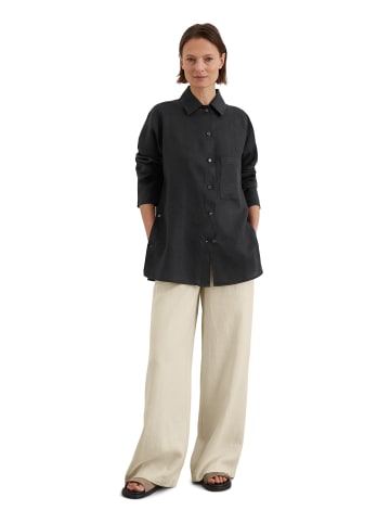 Marc O'Polo Lange Leinenbluse relaxed in M990