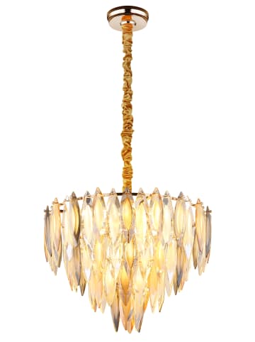 Globo lighting Luster "ELINOR" in gold