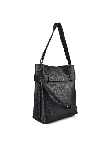 Marc O'Polo Schultertasche Leder 28 cm black