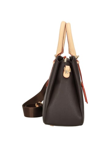 Bugatti Ella M - Henkeltasche 30 cm (beige) in darkbrown