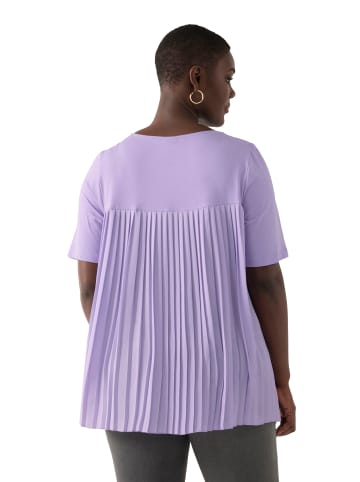 Ulla Popken Shirt in helles lavendel