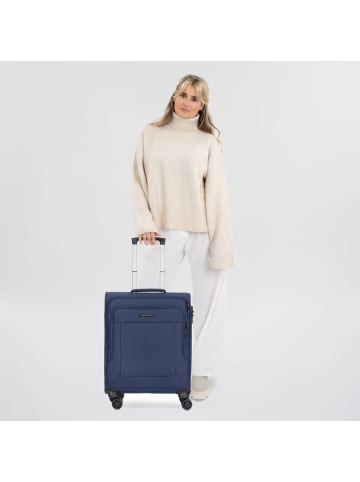 Franky Melbourne 3.0 4-Rollen Kabinentrolley 55 cm in dark blue