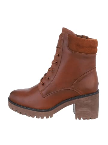 Ital-Design Stiefelette in Camel