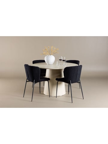 ebuy24 Essgruppe Lanzo Whitewash 120 x 120 cm