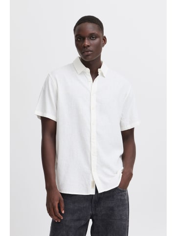 BLEND Leinenhemd BHVIC in weiß