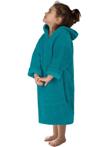 normani Kinder langarm Poncho 2-5 Jahre Pichilemu in Blau