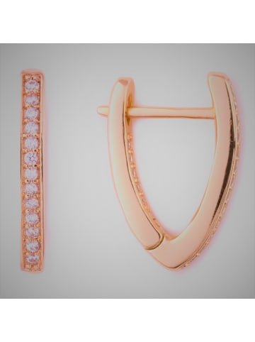 Steel_Art Ohrringe Damen Lines rose goldfarben in rosegoldfarben