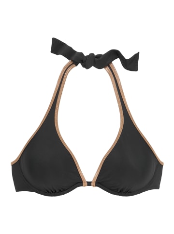 Bruno Banani Bügel-Bikini-Top in schwarz