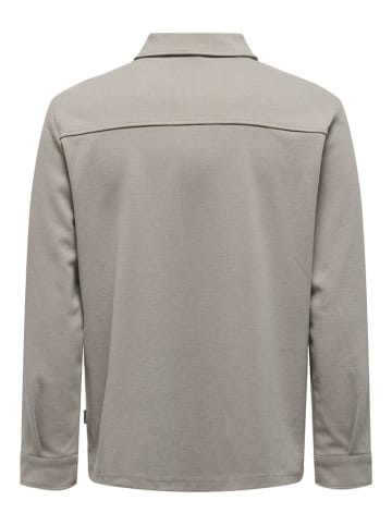 Only&Sons Langarmhemd in Vintage Khaki