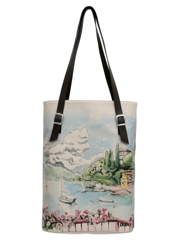 Dogo Tall Bag Umhängetasche - Lago di Como in Natur