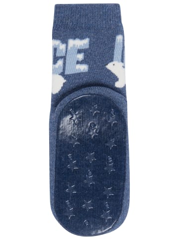 Sterntaler Fliesen Flitzer SOFT Eisbär in jeans melange