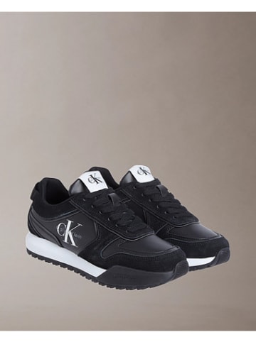Calvin Klein Sneakers YW0YW02052 in Schwarz/Hellweiß