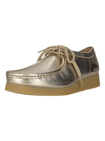 Clarks Schnürschuhe Wallabee EVO in 5049A Gold Leather