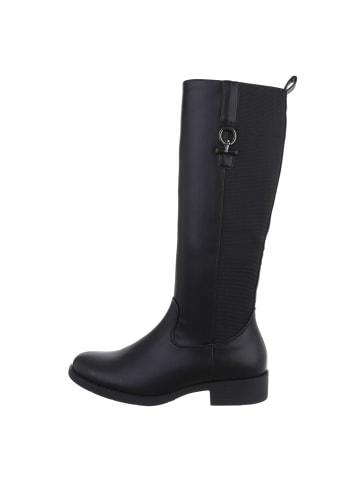 Ital-Design Stiefel in Schwarz