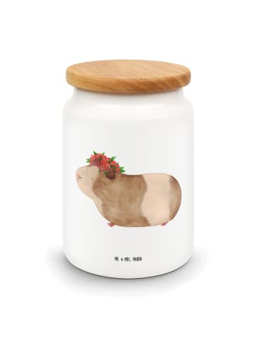 Mr. & Mrs. Panda zuckerdose Meerschweinchen Weisheit ohne Spruch in Weiß