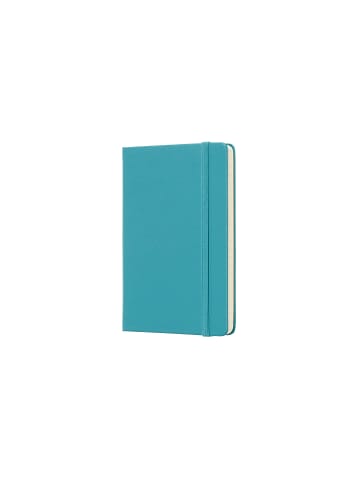 Moleskine Notizbuch mit festem Einband, 70g-Papier, Liniert "Classic" in Riff Blau