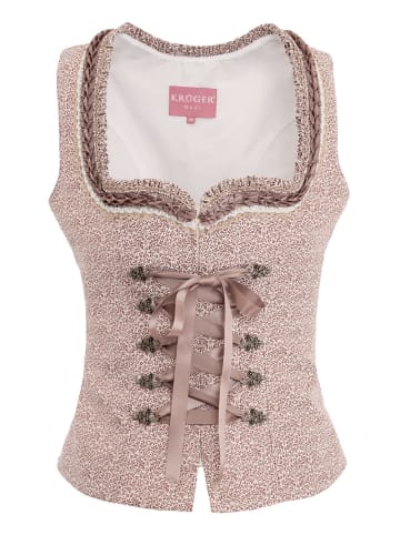 Krüger Dirndl Mieder 414767 in pink