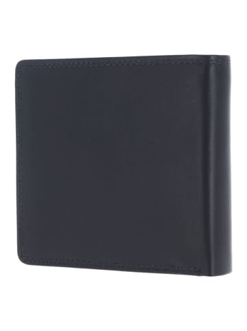 Golden Head Polo Geldbörse RFID Schutz Leder 11 cm in marineblau