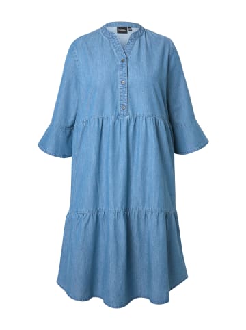 Ulla Popken Kleid in blue denim