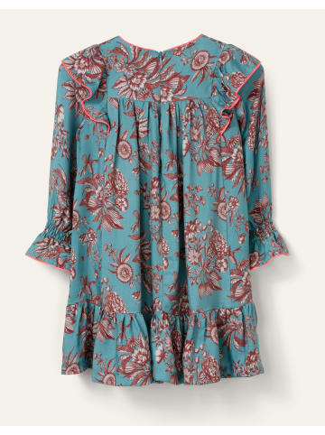 Oilily Dabin Mini-Langarmkleid in Blau