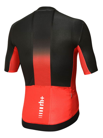rh+ Fahrradtrikot Light Climber Jersey in black-red code