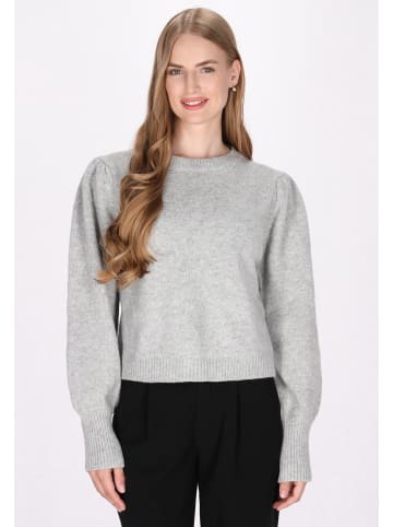 DreiMaster Damen Pullover in Grau Melange