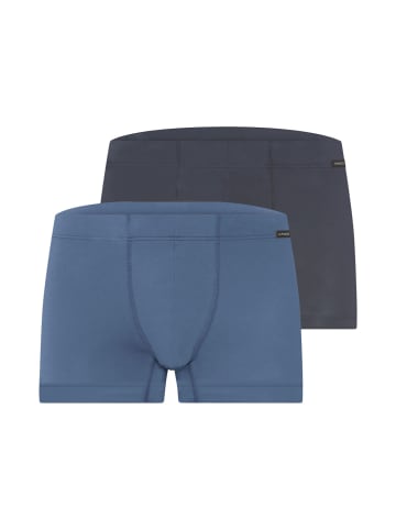 Hanro Retro Pants Cotton Essentials in stormy gray/tanzanite
