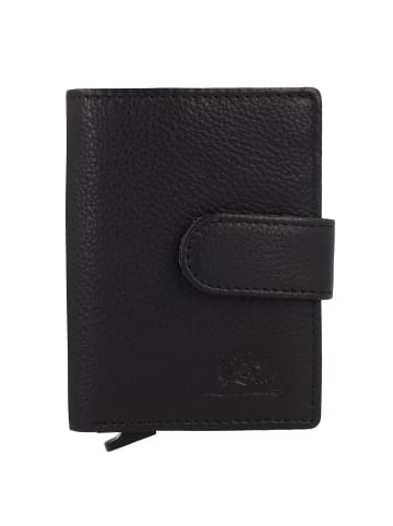 Greenburry Kings Nappa Geldbörse Leder 7.5 cm in black