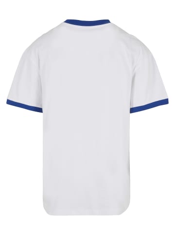 Urban Classics T-Shirts in white/royal