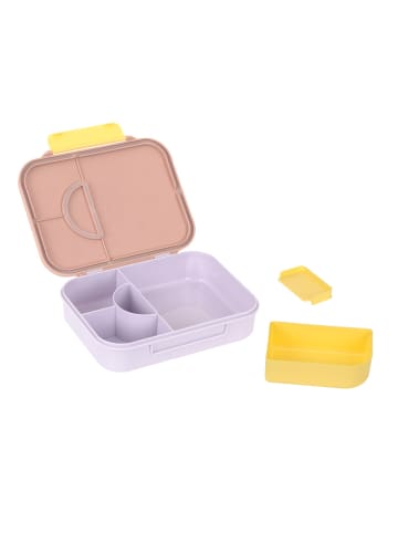 Lässig Lässig Brotdose Kinder - Bento Lunchbox Pattern Party, Rosa